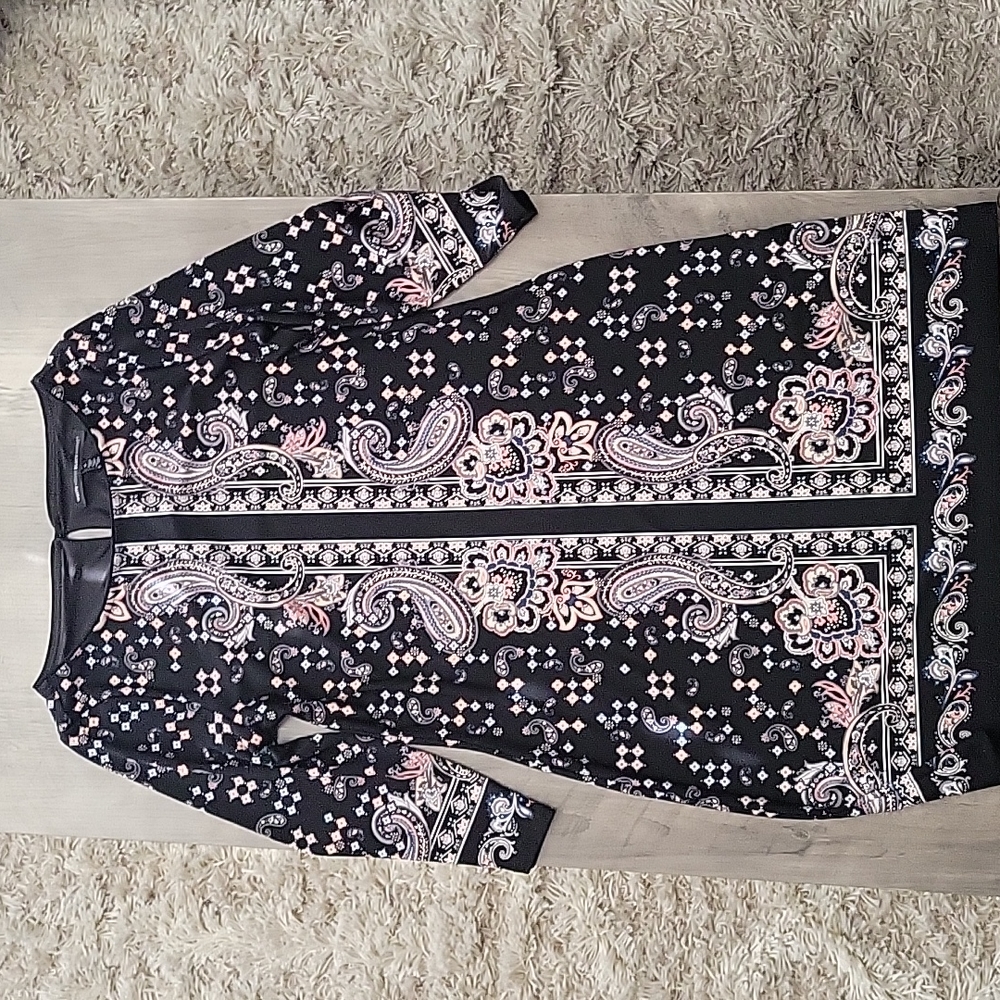 White House Black Market Dress - S - Black/Pattern